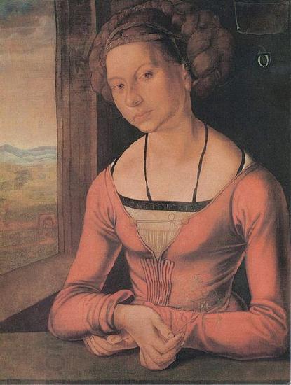 Albrecht Durer Die Ferlegerin mit geflochtenem Haar oil painting picture
